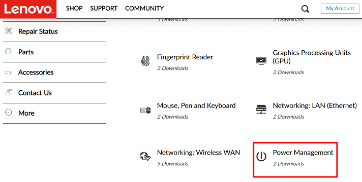 Lenovo power management что это