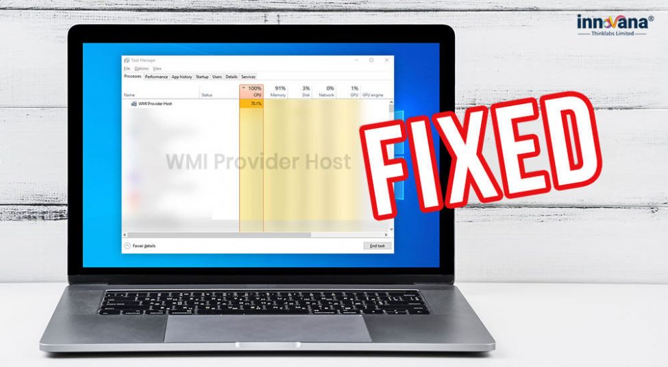 [Fixed] WMI Provider Host High CPU Usage on Windows 10