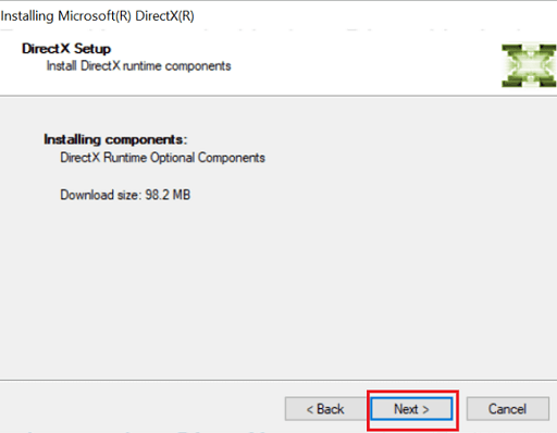 DirectX Setup Process