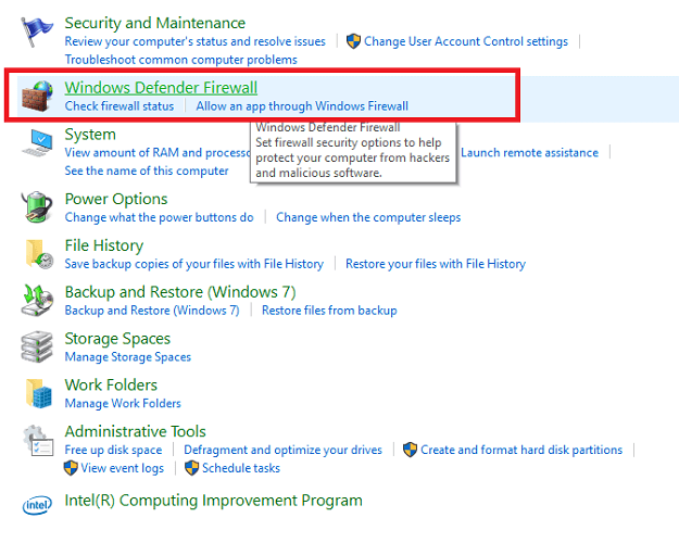 Turn Off the Windows Defender or Antivirus-2