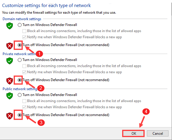 Turn Off the Windows Defender or Antivirus-4