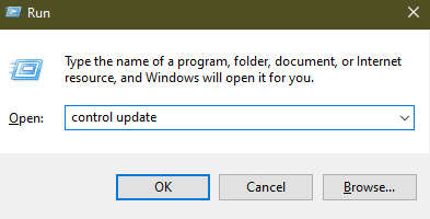Update the Windows