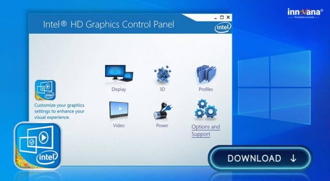 intel hd graphic control panel download