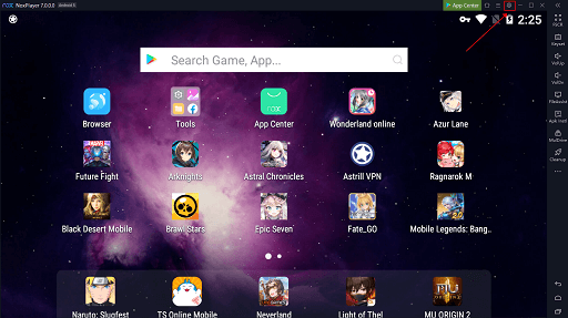Nox Player- alternatives to bluestacks