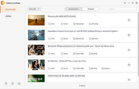 VidJuice- best free alternative to the Keepvid