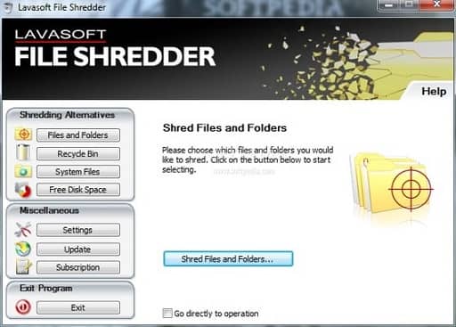 free file shredder windows vista