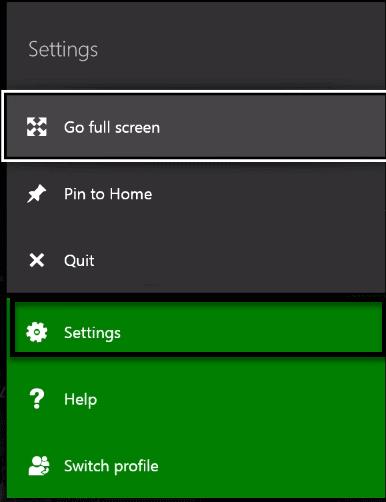 Reset Your Xbox One Settings - click on setting