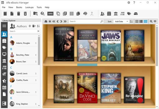 alfa ebooks manager pro web