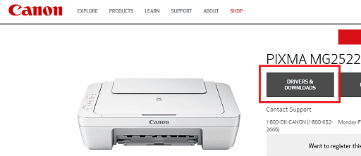 canon mg2500 series driver for mac