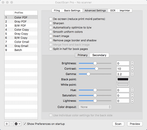 pdf scanner software for mac