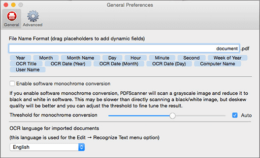 scanning programs for mac
