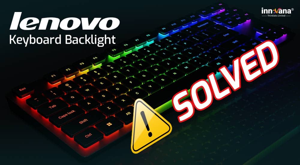 lenovo keyboard backlight not working