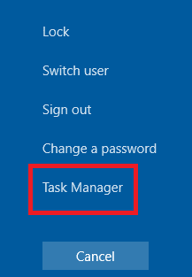 Stop Every Other Program- from task manager