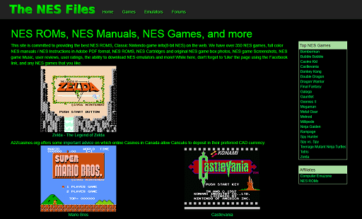 The NES Files