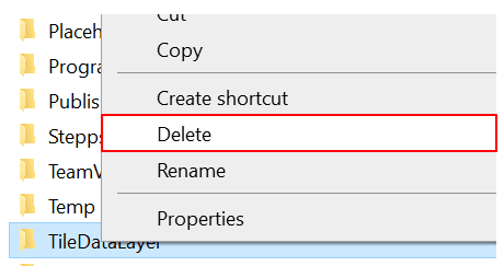 Delete TitleDataLayer folder