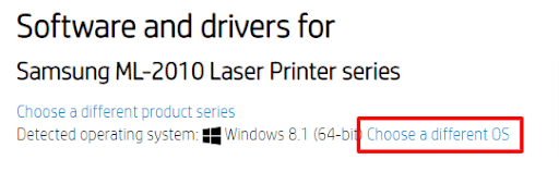 Choose a Different OS