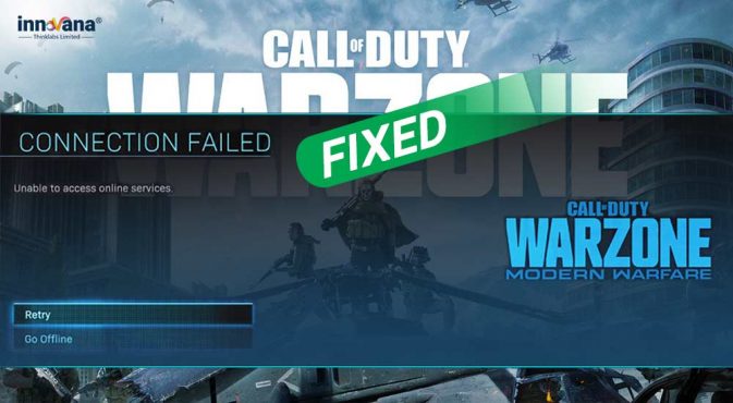How to Solve Call of Duty: Warzone Connection Failed in Windows [fixed]