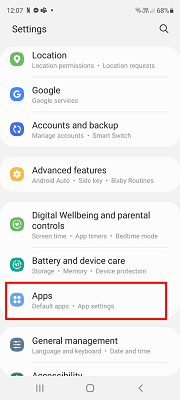 Clear Instagram cache - Go to Apps